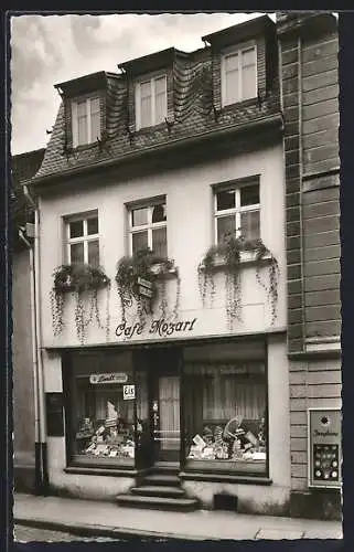 AK Miltenberg a. Main, Konditorei.Café Mozart v. Otto Dölzer