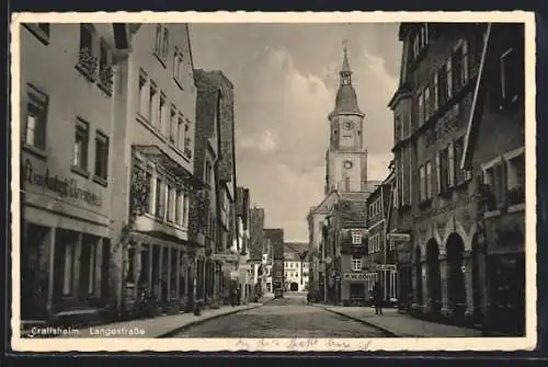 AK Crailsheim, Partie in der Langestrasse