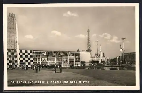 AK Berlin, Deutsche Industrie-Ausstellung 1956