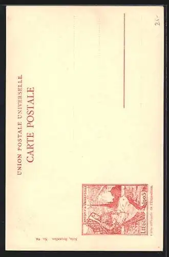 AK Liége, Exposition universelle 1905, Groupe de mineurs