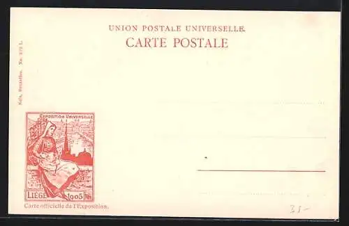 AK Liege, Exposition universelle 1905, Restaurant-Cafe Haute Baviere, Dampfer, Aussichtsturm