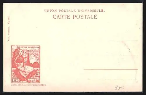 AK Liége, Exposition universelle 1905, Les Jardins de Fragnée, Ausstellung