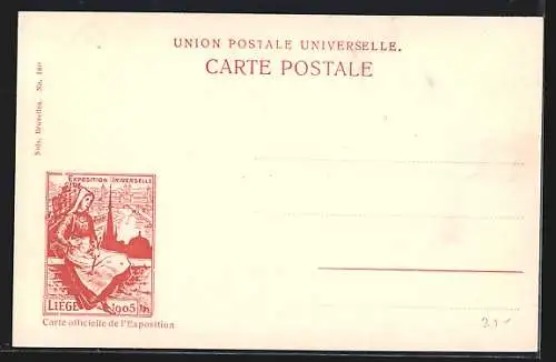 AK Liége, Exposition Universelle 1905, Palais des Beaux-Arts