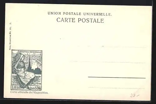 AK Liége, Exposition Universelle 1905, Degustation de Munich