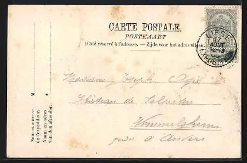 AK Liége, Exposition, La France et le Maroc