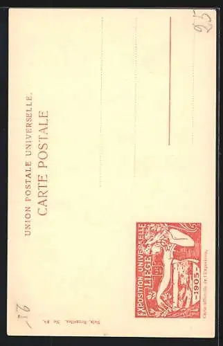AK Liége, Exposition universelle 1905, Ville de Liége