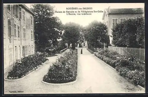 AK Rosières-aux-Salines, Maison de Retraite et de Villégiature Ste-Odile, L`Entrée, vue intérieure