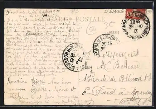 AK Dombasle-sur-Meurthe, Vue générale des Usines Solvay