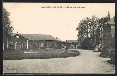 AK Rosières-aux-Salines, Le Haras, vue intérieure