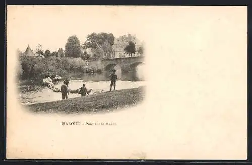 AK Haroué, Pont sur le Madon