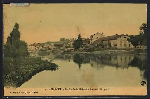 AK Haroué, Les Bords du Madon (le Chemin des Roses)