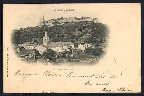 AK Pierre-Percée, Village et Château