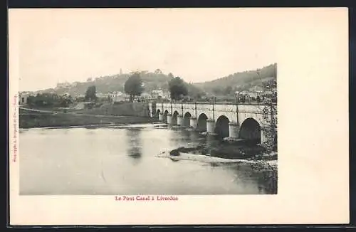 AK Liverdun, Le Pont Canal à Liverdun