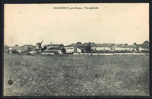 AK Crantenoy, Vue générale du village et de la laiterie