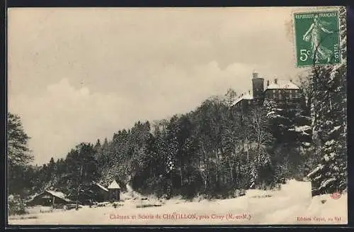 AK Châtillon, Château et Scierie près de Cirey (M-et-M)
