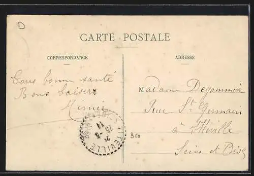 AK Châtillon, Château et Scierie près de Cirey (M-et-M)