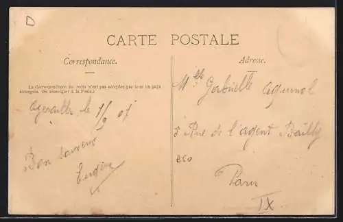 AK Azerailles, La Filature (vue prise de la Meurthe)