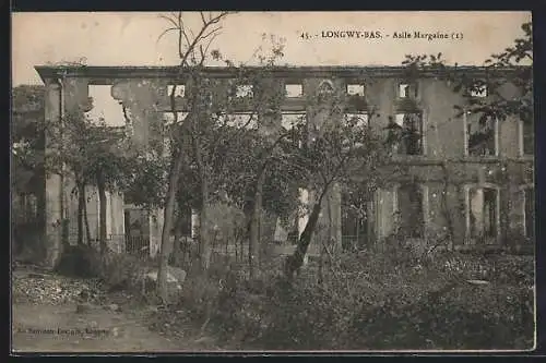AK Longwy-Bas, Asile Margaine en ruines