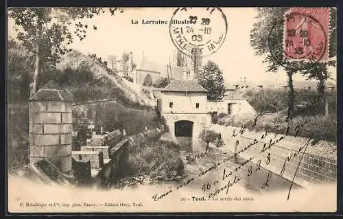 AK Toul, La sortie des eaux