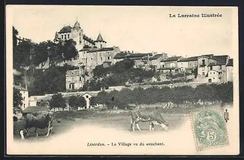 AK Liverdun, Le Village vu du couchant