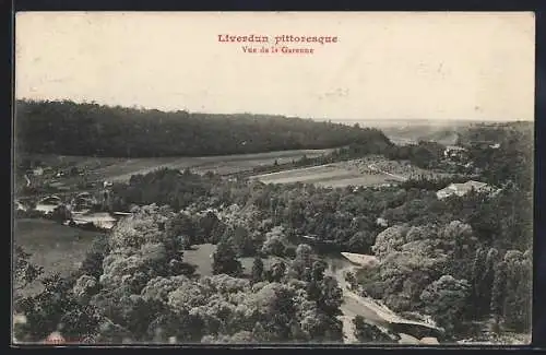 AK Liverdun, Vue pittoresque de la Garenne
