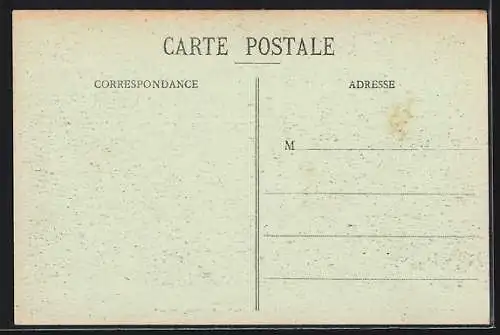 AK Lunéville, Le Château, vue prise des Bosquets