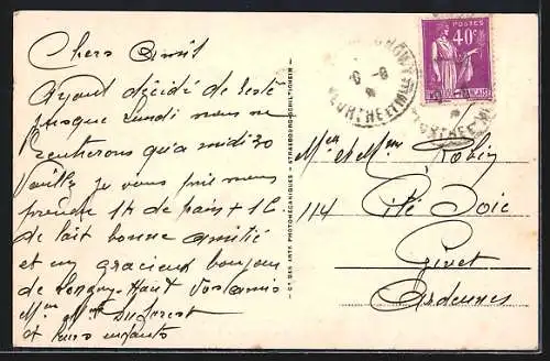 AK Longwy-Bas, Vue générale, Côté du bois de Châ