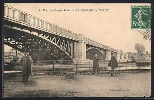 AK Pont-Saint-Vincent, Le Pont du Chemin de fer