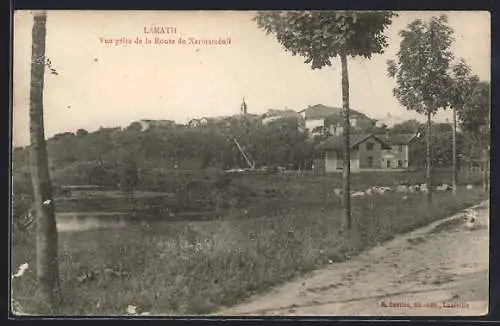 AK Lamath, Vue prise de la Route de Xermaménil