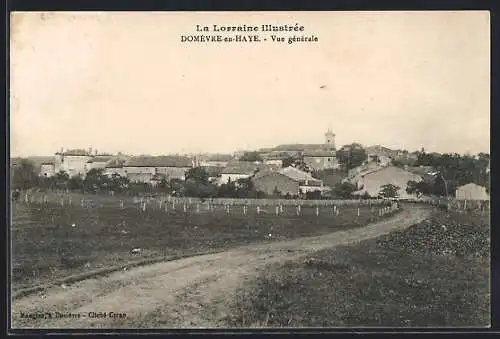 AK Domèvre-en-Haye, Vue générale