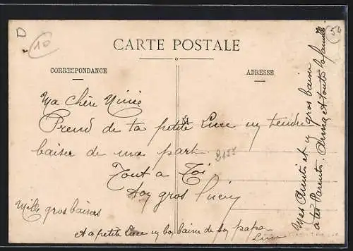 AK Domèvre-en-Haye, Vue générale