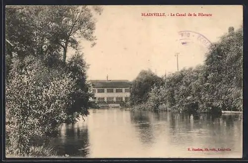 AK Blainville, Le Canal de la Filature
