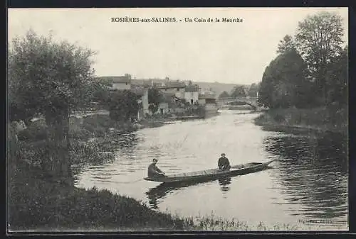 AK Rosières-aux-Salines, Un Coin de la Meurthe