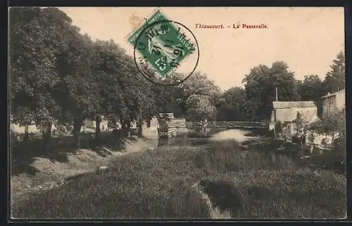 AK Thiaucourt, La Passerelle