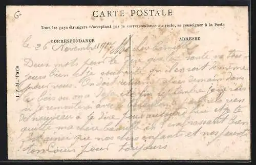 AK Badonviller, Scierie Cadix sur la route d`Allarmont avec barque sur le lac