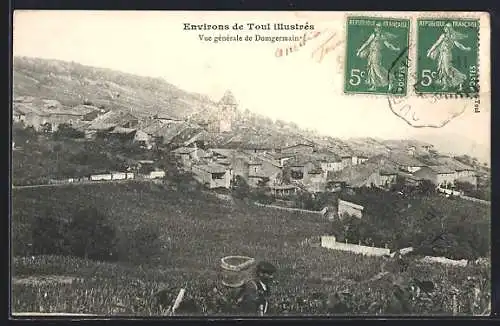 AK Domgermain, Vue générale du village