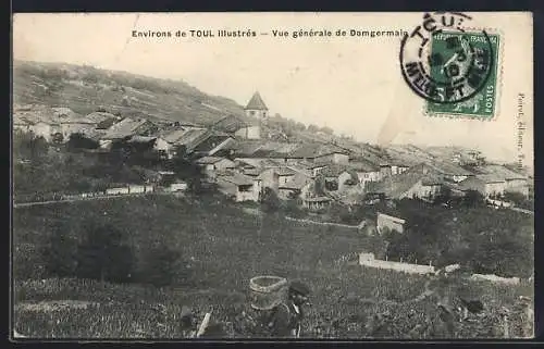 AK Domgermain, Vue générale du village