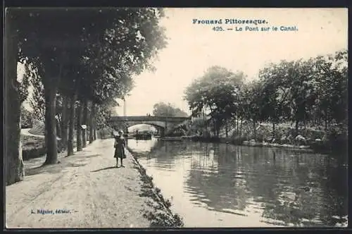 AK Frouard, Le Pont sur le Canal