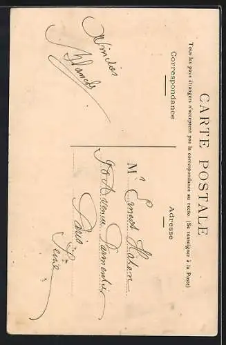 AK Nancy, Statue de Thiers