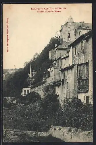 AK Liverdun, Vue sur l`Ancien Château