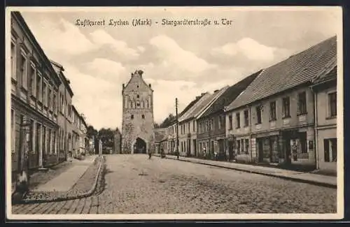AK Lychen, Stargardterstrasse & Tor