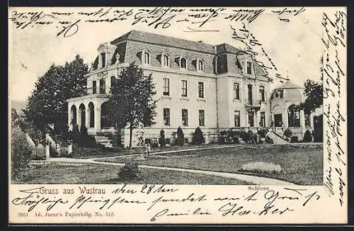 AK Wustrau, Schloss mit Anlagen