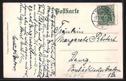 AK Steinberge / Ruppiner Schweiz, Gasthaus zur Waldschenke