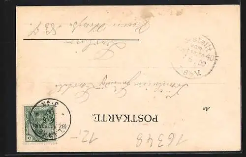 AK Lanke i. d. Mark, Hotel zum Schlosspark