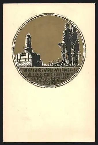 AK Hamburg, Erster Hanseatischer Turnerschaftertag 1912