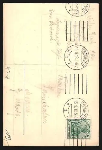 AK Hamburg, Erster Hanseatischer Turnerschaftertag 1912