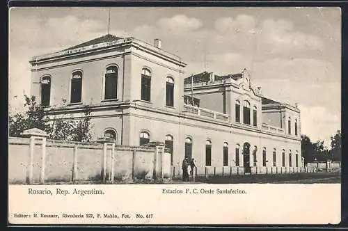 AK Rosario, Estación F. C. Oeste Santafecino