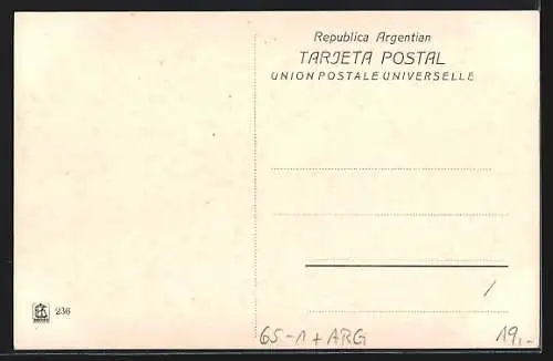 AK Rosario de Santa-Fé Estación F. C. C. A.