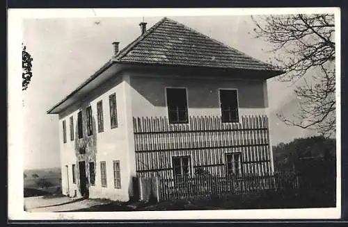 AK Wim bei Wimsbach, Schule im Sonnenschein