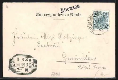 AK Langbath-See, Gasthaus zur Kreh, Hinterer See, Vorderer See